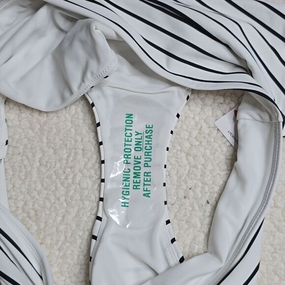 1161 NWT CALIA Women's Mid Rise Wide Banded High Leg Swim Bottoms - Picture 6 of 6